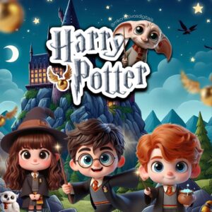 HARRY POTTER BABY - Kit digital IA PNG