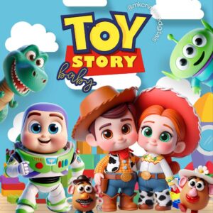 TOY STORY BABY - Kit digital IA PNG
