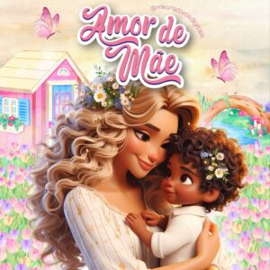 AMOR DE MÃE - Kit digital IA PNG