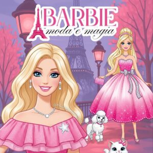 BARBIE MODA E MAGIA - Kit digital IA PNG