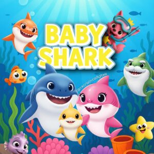 BABY SHARK - Kit digital IA PNG